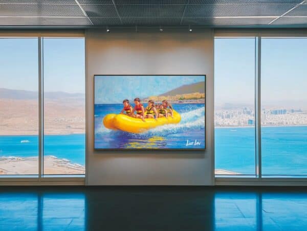 סירת בננה באילת